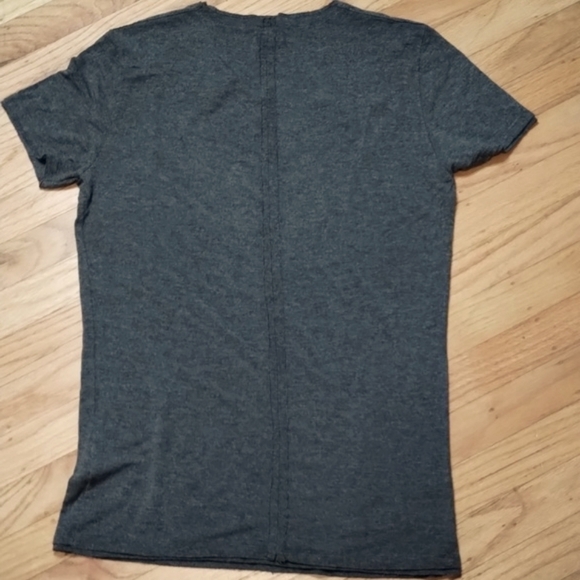 Paolo Pecora viscose short sleeve gray T shirt Sz M (no size label) Unisex - Picture 10 of 15